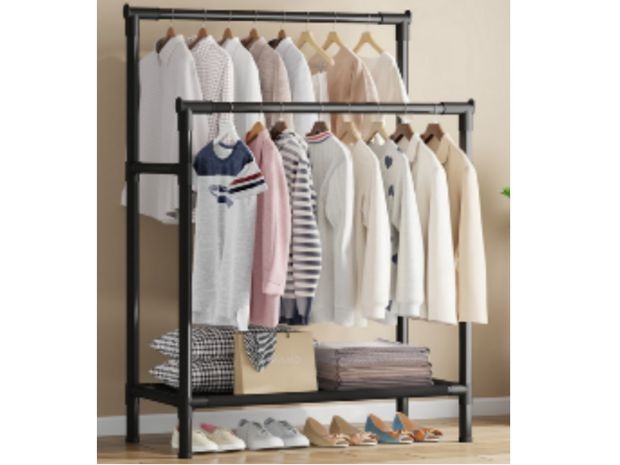 &u++ ORGANIZADOR DE ROPA PERCHERO (NF-2318)